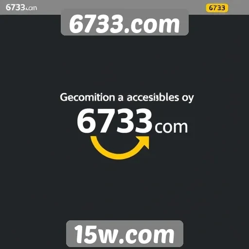 Acessibilidade e Design do Site 6733.com